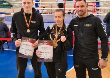 Jaunimo bokso čempionate iškovoti du bronzos medaliai