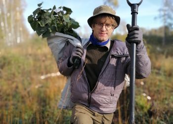 Parama padeda atkurti miškus
