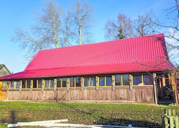 Bendruomenės pastatą spėjo išgelbėti