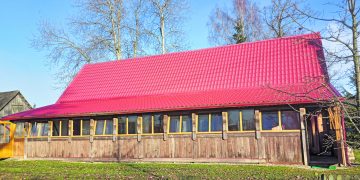 Bendruomenės pastatą spėjo išgelbėti