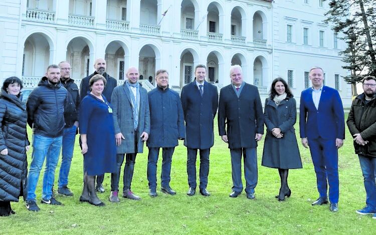 Biržuose lankėsi kultūros ministras