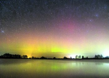 Užfiksavo šiaurės pašvaistę