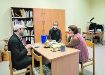 Biržuose viešėjo Jono Meko sūnus