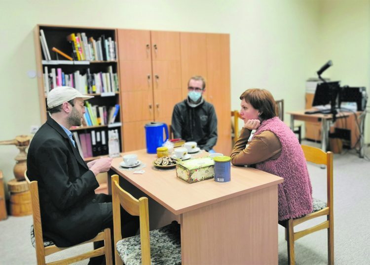 Biržuose viešėjo Jono Meko sūnus