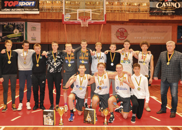 Biržų rajono krepšinio pirmenybėse triumfavo „Agaras“