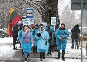 Biržuose vyko piliečių akcija dėl ligoninės