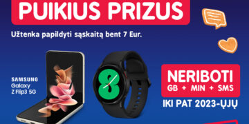 Kalėdinės „Pildyk“ dovanos – kasdien! Nuo neriboto plano metams iki „Samsung“ išmaniųjų