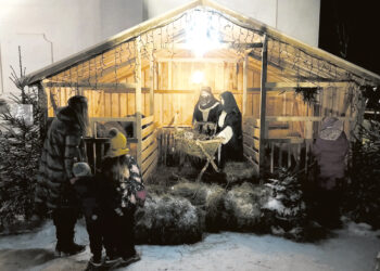 „Gyva“ prakartėlė ir mažiausia Lietuvoje kalėdinė eglutė