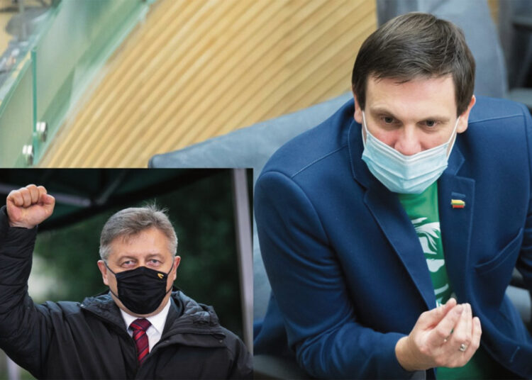 V. Valkiūnas kaltinamas sudavęs kumščiu kolegai