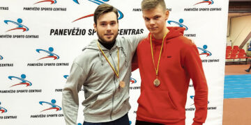Panevėžio miesto čempionate lengvaatlečiai iškovojo prizines vietas