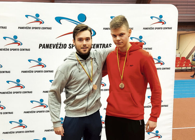 Panevėžio miesto čempionate lengvaatlečiai iškovojo prizines vietas