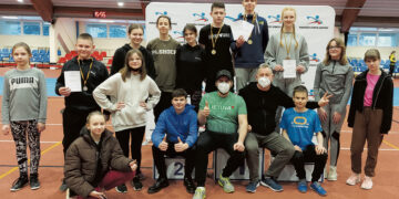 Biržų lengvaatlečiai spindėjo Aukštaitijos taurės varžybose