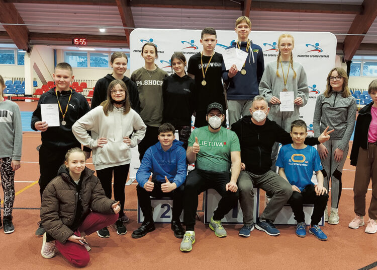 Biržų lengvaatlečiai spindėjo Aukštaitijos taurės varžybose