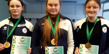 Biržiečių šaulių komanda – šalies čempionė