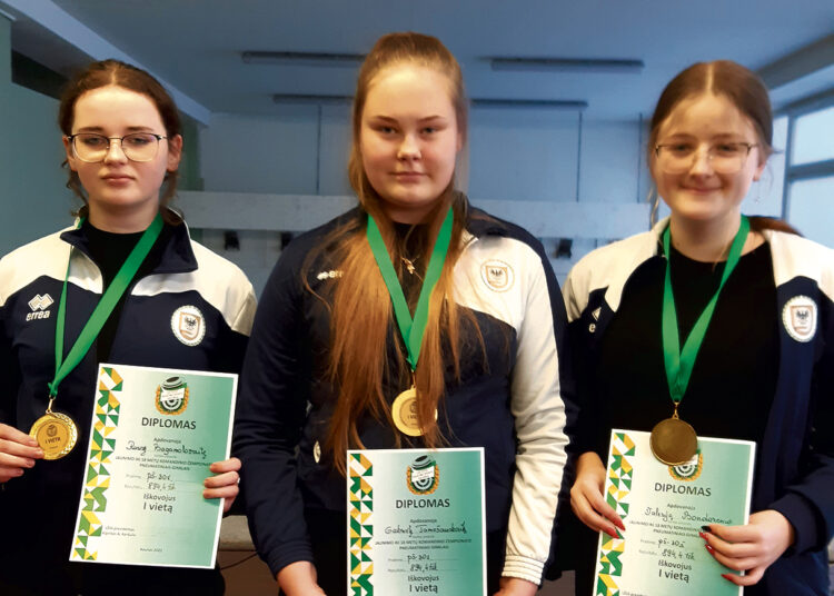 Biržiečių šaulių komanda – šalies čempionė