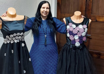 Kūrėjos paroda stebina darbų gausa