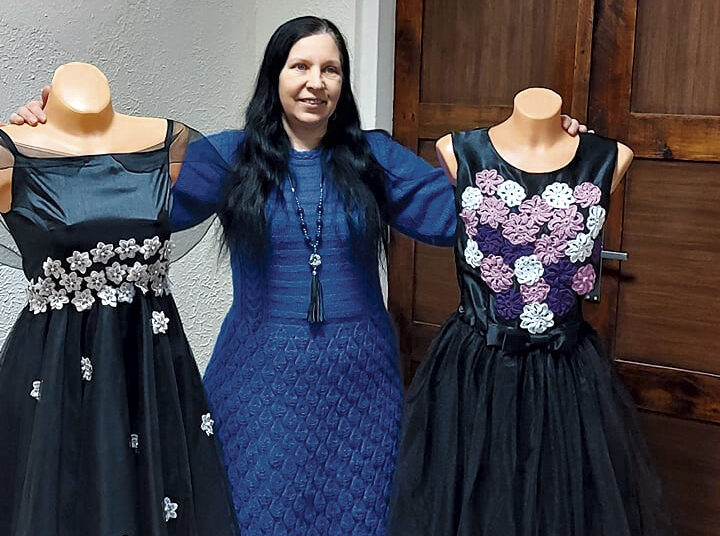 Kūrėjos paroda stebina darbų gausa