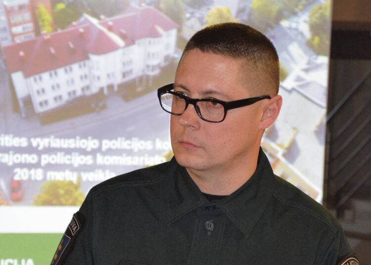 Policija atsiskaitė visuomenei