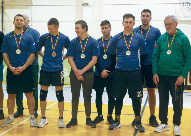 Geriausi tinklininkai – pačeriaukštiečiai