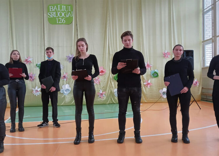 Netradicinės pamokos Vabalninko Balio Sruogos gimnazijoje