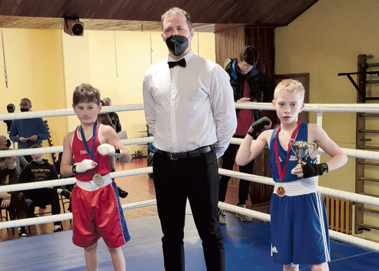 Boksininkai iškovojo medalius