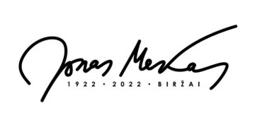 Išrinktas Jono Meko (1922 – 2022) jubiliejinių metų logotipas