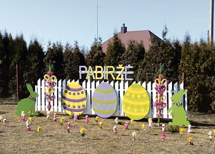 Pabiržė jau laukia Velykų
