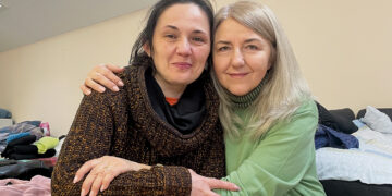 Ukrainiečių akyse matė begalinį skausmą