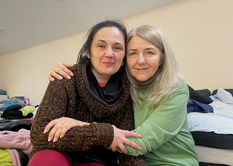 Ukrainiečių akyse matė begalinį skausmą