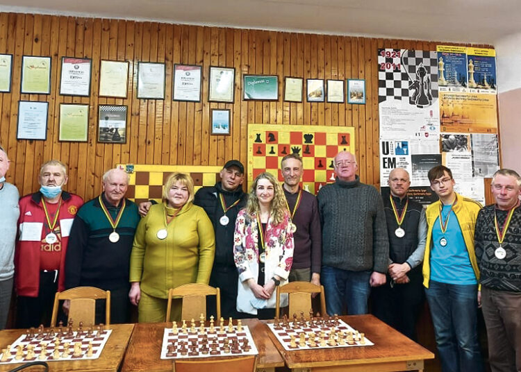 Seniūnijos varžėsi prie šachmatų lentos