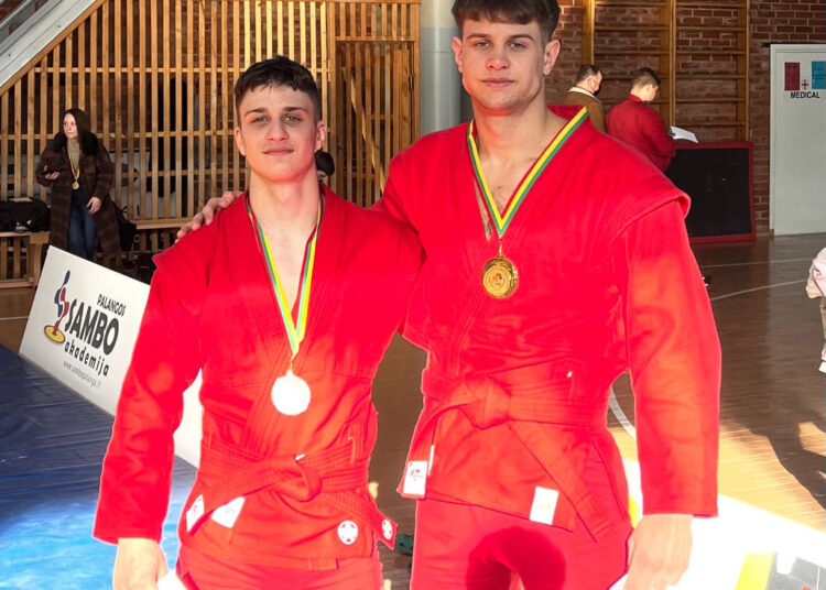 Biržiečiai puikiai pasirodė sambo čempionate
