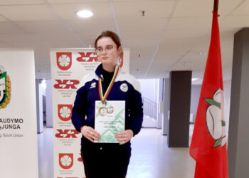 Lietuvos jaunučių čempionate iškovojo bronzą