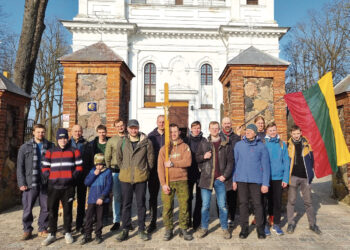 Piligriminiame vyrų žygyje – ne tik malda