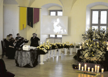 Atsisveikinimas su pasaulio žmogumi ir Biržų krašto vaiku