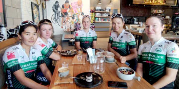 Biržietė dviratininkė atstovauja Dubajaus komandai