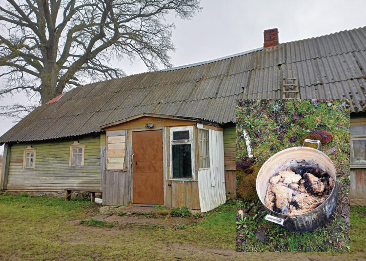 Užkaitė puodą su… pjuvenomis