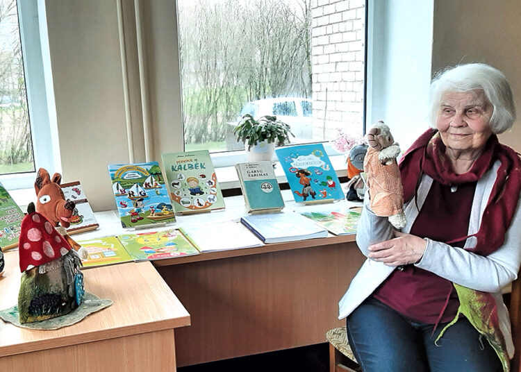 Kalbos popietė Nausėdžių bibliotekoje