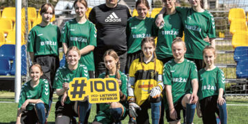 Biržietės debiutavo Lietuvos moterų regioninėje futbolo lygoje