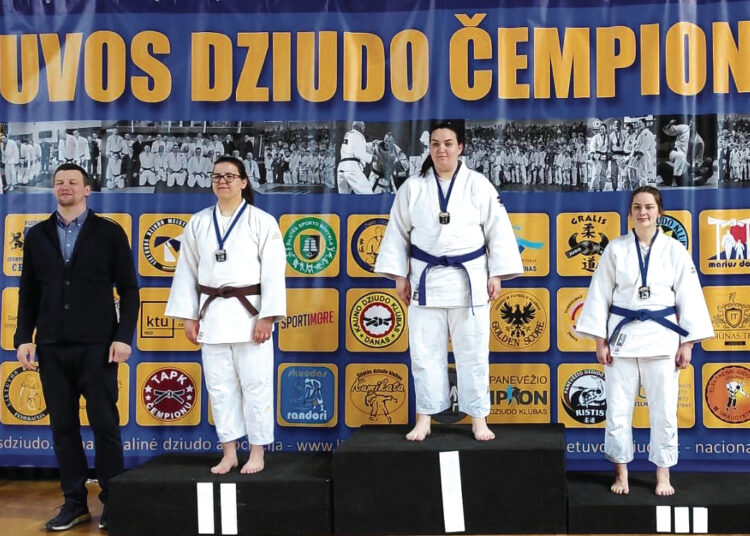 „Kyodai“ dziudo turnyre iškovoti medaliai