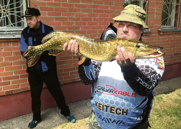 Spiningavimo varžybose biržiečius pranoko svečiai