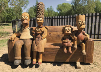 Kirkiluose atidaromas medinių skulptūrų parkas
