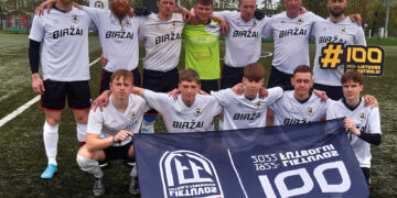 Futbolo turnyre liko treti