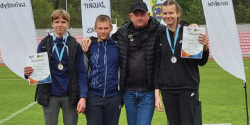 „Aukštaitijos taurė 2022“ etape užimtos prizinės vietos