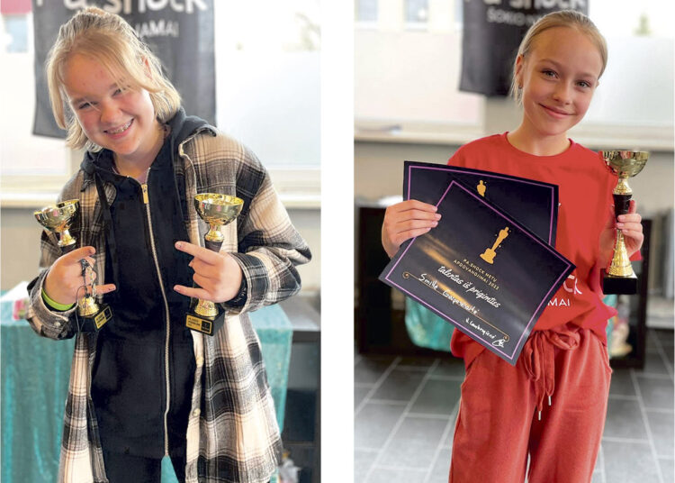 Geriausiems šokėjams įteikė statulėles