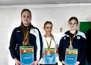 Šaulės iškovojo Lietuvos čempionato sidabrą