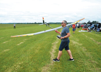 Aerodoromą užėmė aviamodelių sporto mėgėjai