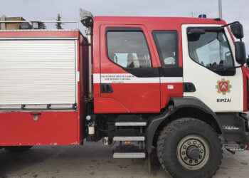 Turtą iš degančio namo gelbėjo ugniagesiai ir kaimynai