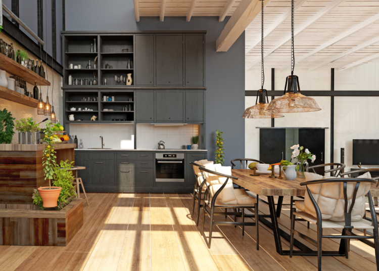 Mediena interjere – universali klasika, suteikianti namams jaukumo