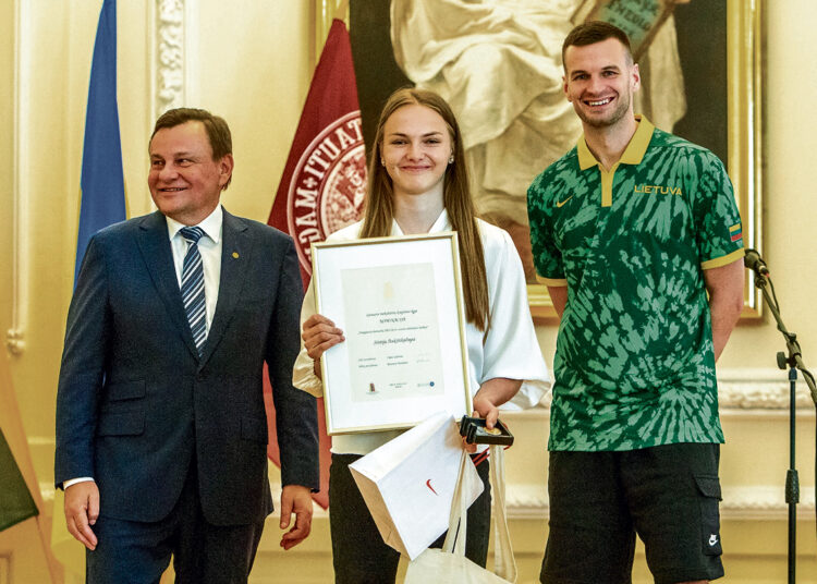 MKL apdovanojimuose pagerbti biržiečiai