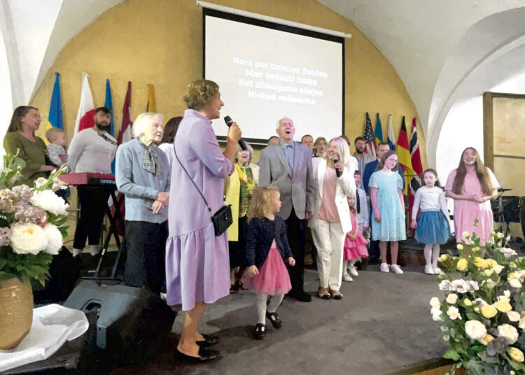 Sekmininkų bažnyčia šventė jubiliejų